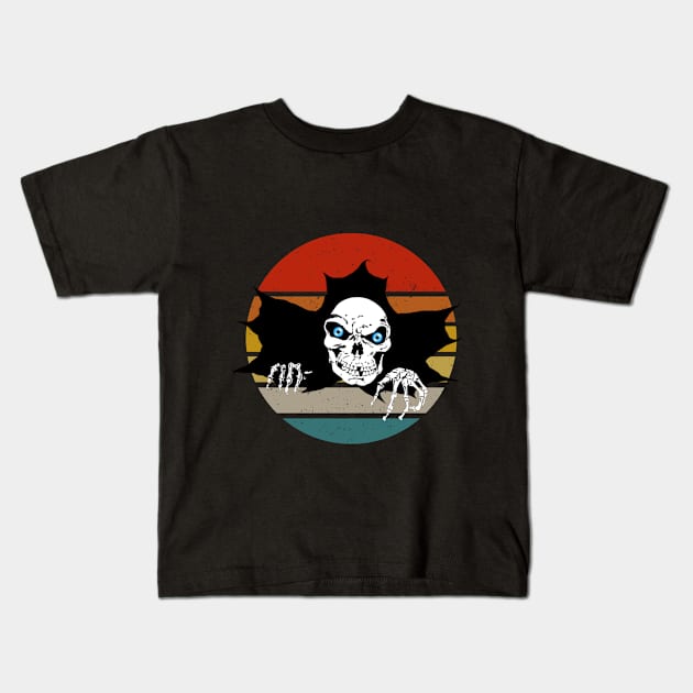 NICE SKULL DESIGN Kids T-Shirt by RACACH